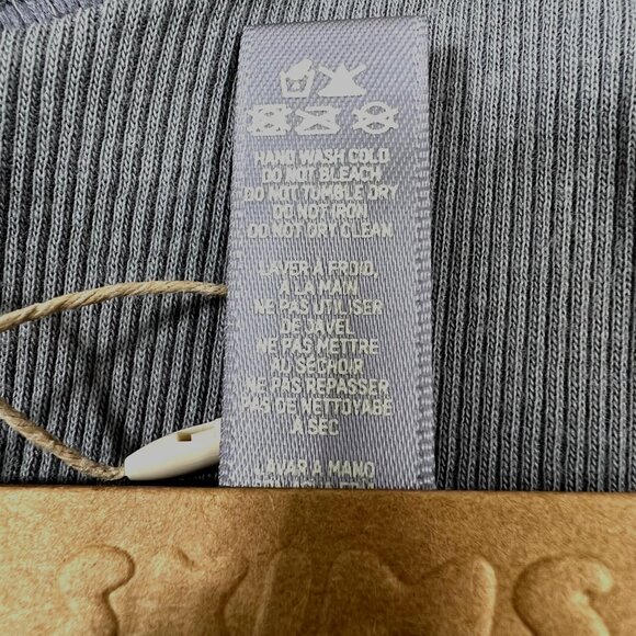 SKIMS Cotton Rib Bodysuit Pacific Women’s 4X - Picture 10 of 11